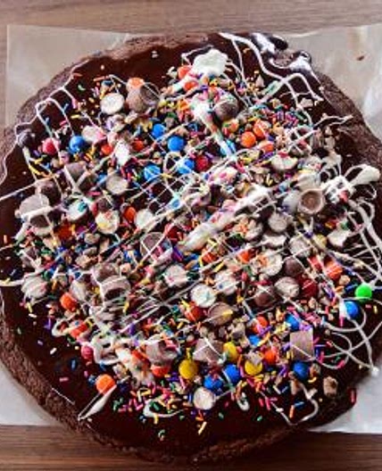 Brownie Pizza