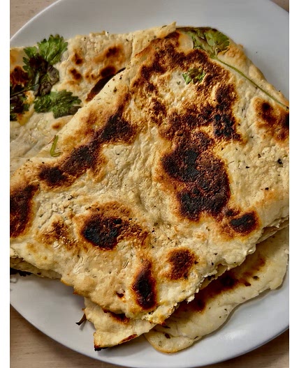 Gut friendly naan 