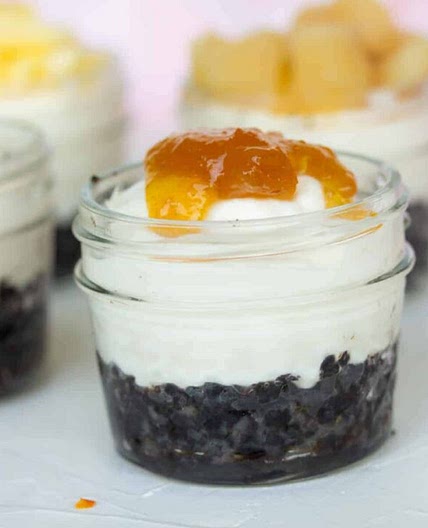 No Bake Single Serve Cheesecake in A Jar