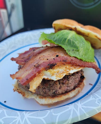 Protein O.D. Brisket Burger
