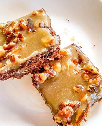Maple pecan brownies