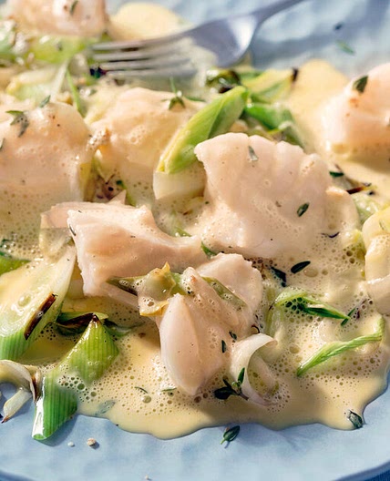 Fisch in Orangensauce