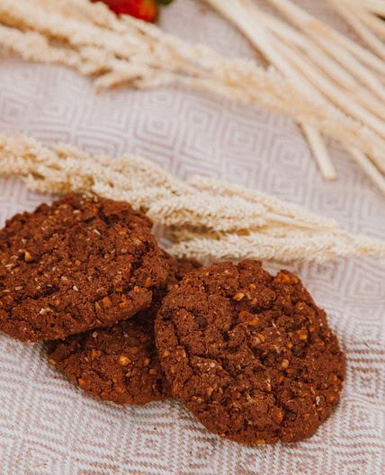 Banana Raisin Oats Cookies