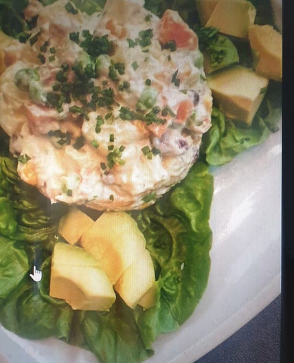 Salade légumes thon