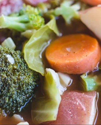 Small Batch V8 Vegetable Soup