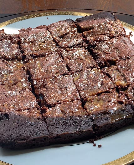 Caramel Swirl Brownie 