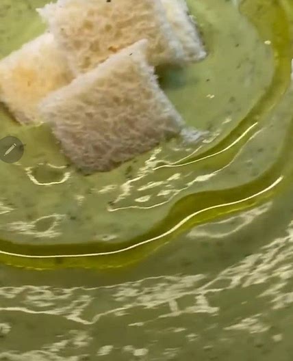 Soup courgette