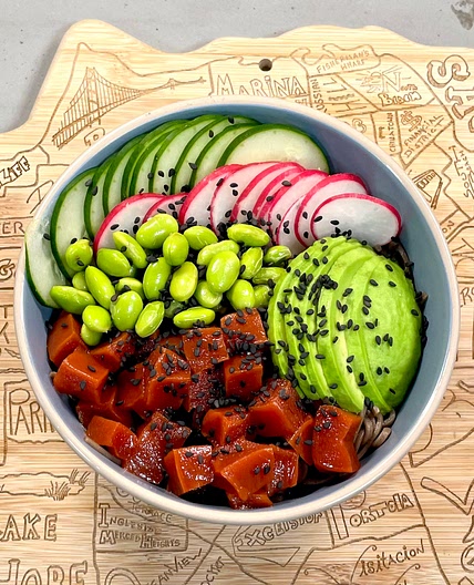 Pool Noodle Poke with Current Foods Tuna
