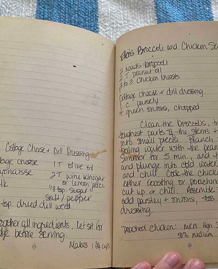 Ellen’s Broccoli and Chicken Salad 