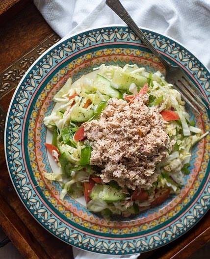 Tuna Tahini Salad