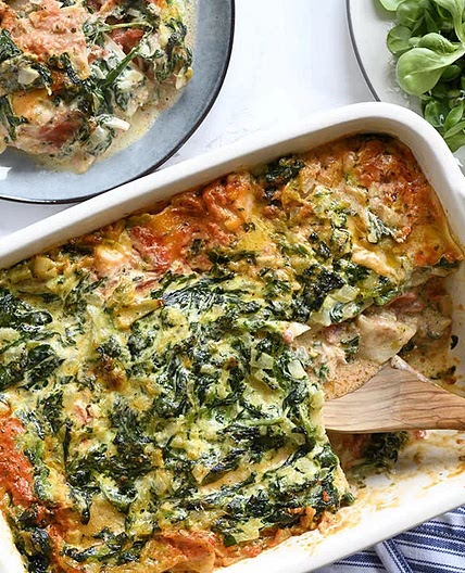 Salmon Lasagna