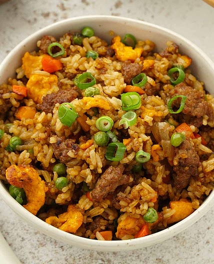 Easy Beef Fried Rice