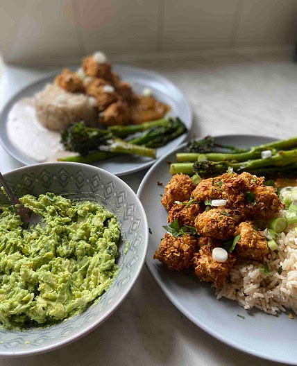 Cornflake Satay Chicken 