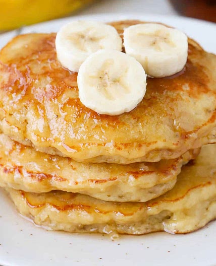 2 ingredient Banana pancakes