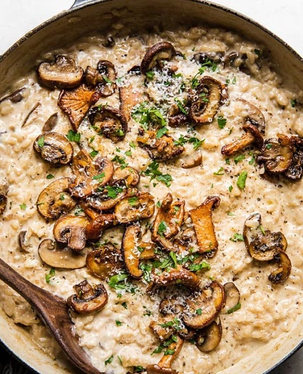 Mushroom risotto 