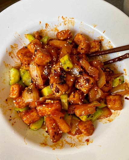 Sweet Gochujang Tofu