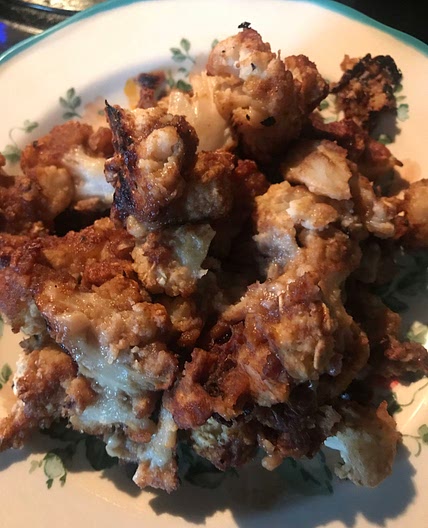 Balsamic Glazed Cauliflower Wings 