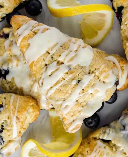 Blueberry-Lemon Scones