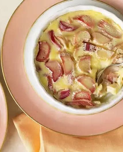 Rhubarb Custard
