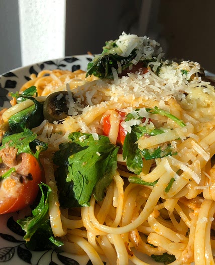 Linguine alla siciliana