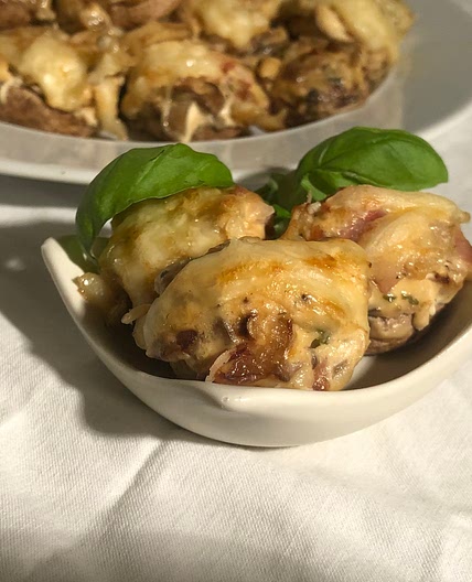 Gefüllte Champignons aus dem Backofen