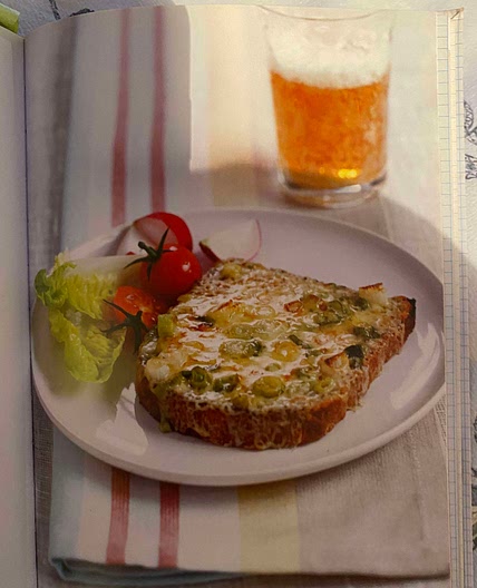 Mustard rarebit 