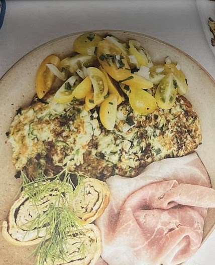 Röstis courgette fromage