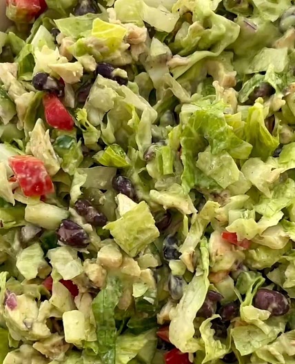 Chicken taco salad
