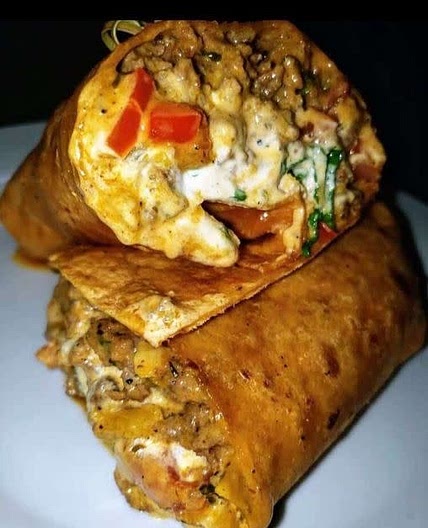 Nacho cheese Beef wrap