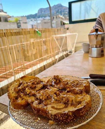 Tahini Honig Brot