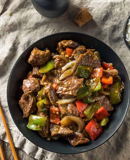 Slow Cooker Pepper Steak Recipe