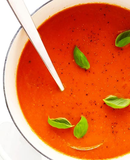 Cherry tomato soup