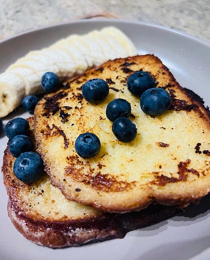 Ice Cream Dipped French Toast