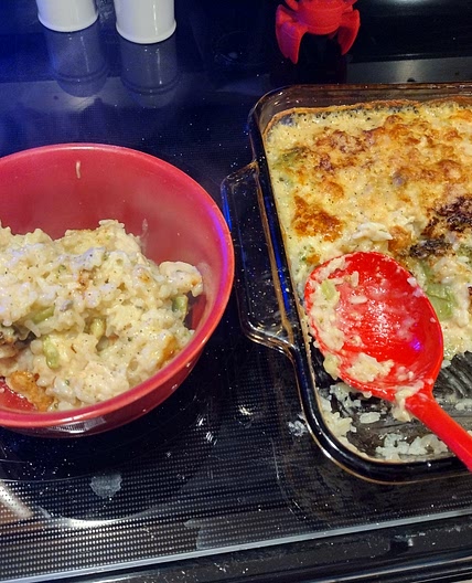 Mamaw's Chicken and Rice Casserole