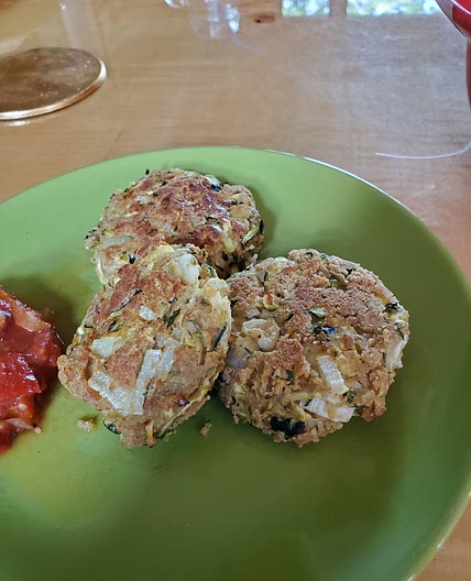 Zucchini cakes