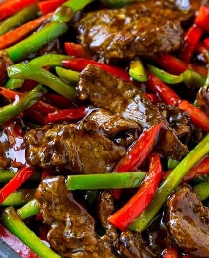 Mongolian[ish] Pepper Beef