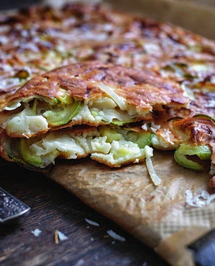 Лепешка с цукини по-итальянски