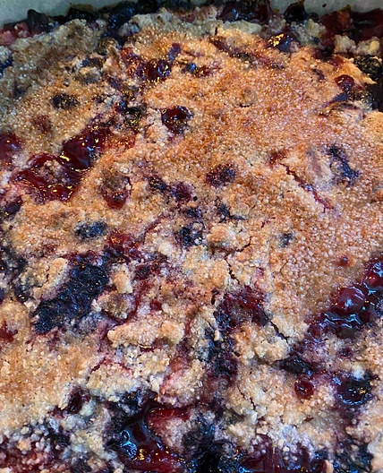 Berry Crumble Bars