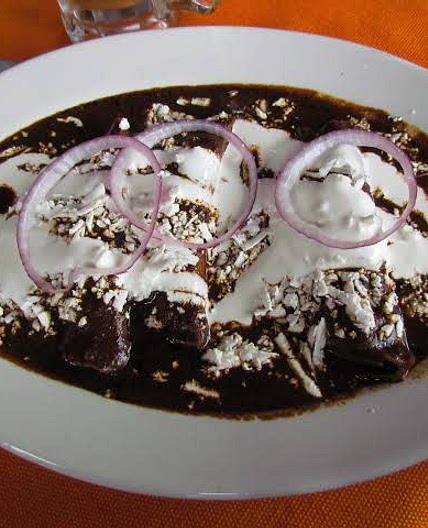 Enfrijoladas