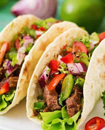 Blumenkohl-Rindfleisch-Tacos