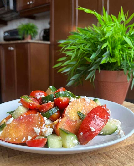 Summer Peach Salad
