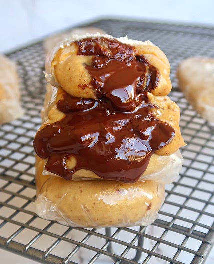 Caramel Rice Paper Dumplings