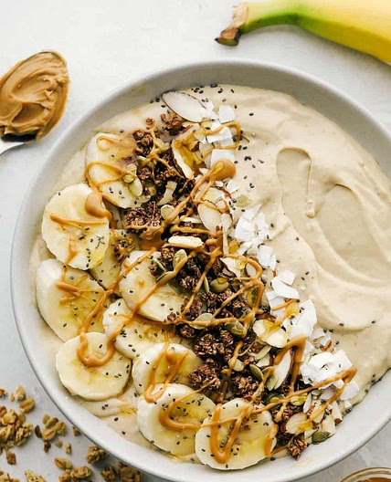Banana Smoothie Bowl 🍌🍌🍌🍌