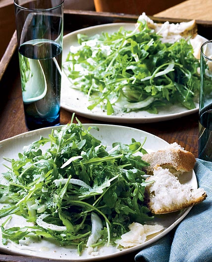 Arugula Salad with Fennel and Parmesan