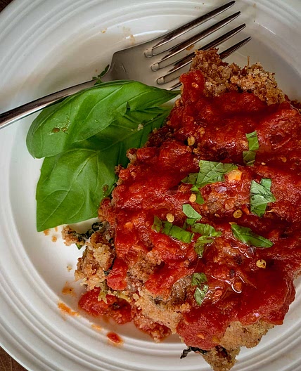 Baked Eggplant Parmesan