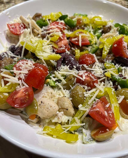 Hatch Alfredo Italian Nacho Bowtie Pasta