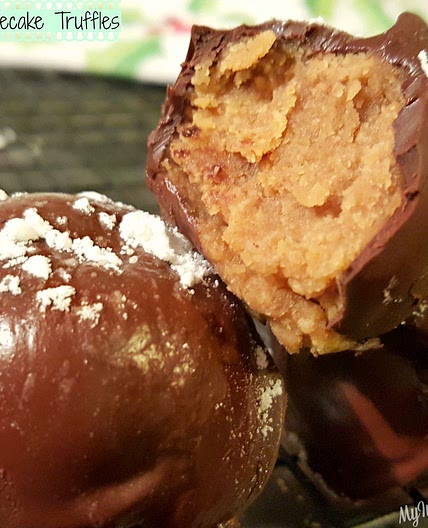 Peanut Butter Cheesecake Truffles!