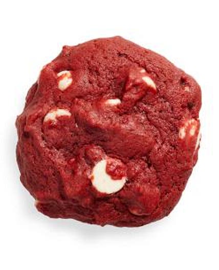 Red Velvet–White Chocolate Cookies