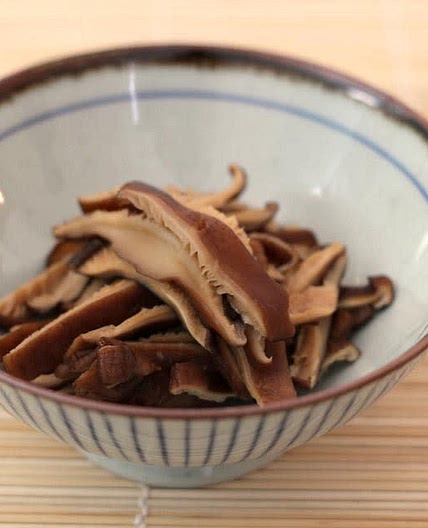 Soy Simmered Mushrooms 
