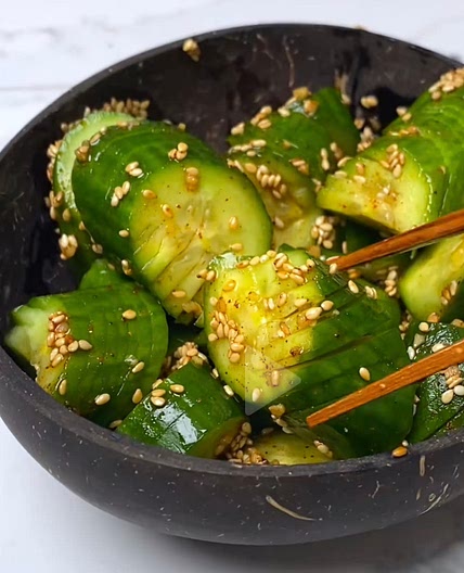 Cucumber snack 